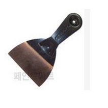 반달모양 철판헤라 스크래퍼 210mm 약간의 유연성 탄성 재질 페인트 헤라 철재질