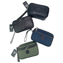 안스골프 야마모토 골프파우치 고급파우치 골프가방, 블랙