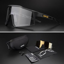 자전거 안경 낚시 스포츠 선글라스 photochromic mtb 산악 사이클링 고글 남성 mtb 도로 보호 windproof 1lens, 04, 광변색-1렌즈