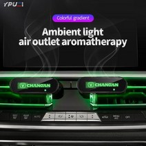 1pcs 자동차 향수 에어 컨디셔너 공기 출구 아로마 테라피 bmw 아우디 LED 크리 에이 티브 랜턴 합금 장식 용품, For Fiat