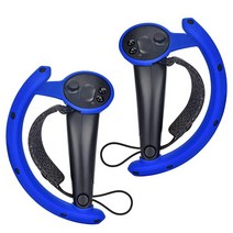 Changchunxi VR 컨트롤로 Grips Cover Accessories for Valve Index ，Valve Sweatproof Anti Collision(), Blue