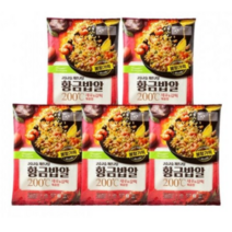 풀무원 황금밥알 볶음밥 새우&갈릭 2인분 x 5봉 (10인분), 420g, 5개