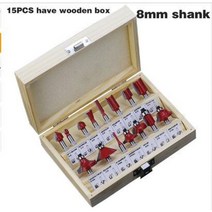 트리머 목공 라운딩 라우터 커터 코너 커터 밀링 세트 엔드 밀 라운드 오버 에지 형성 비트 도구 . 생크 라운더 모서리컷팅기코너재단기 모서리컷팅기, 상자 포함 8mm