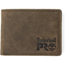 Timberland PRO 팀버랜드 프로 가죽 RFID 남자 지갑 Dark Brown Pullman