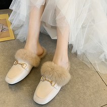 [캣츠원피스] 털블로퍼 퍼슬리퍼