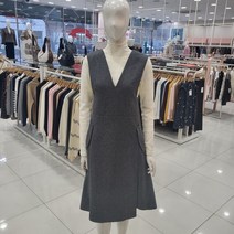 조이너스 V넥 플레어 원피스-JCBW1WOP070(D/그레이/MG)