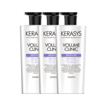 케라시스 볼륨 클리닉 샴푸, 600ml, 3개