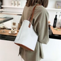 [셀러허브잡화] [라일리] Rly 여성 무지 천 캔버스가방 데일리 숄더백 20대후반가방