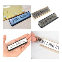 고급 스탠드형 NEW ARRIVAL 사인 블랙 표지판 스탠드사인