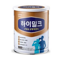 일동후디스 하이밀크 헬씨 밀크 포뮬라 성인분유 600g, 16개