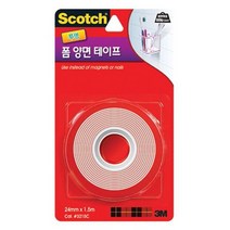 3M 스카치 강력 투명 폼 양면테이프 3215C (24mm x 1.
