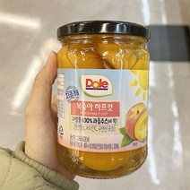 [홈플러스] Dole 하프컷 복숭아 550g x 2개, 아이스박스포장