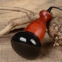 주열기 배찜질기 통증 온열기 마사지 기계 가정용 온열기 허리 돌뜸 휴대용 게르마늄, 둥근 바닥