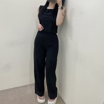 VANANA2 여성 스퀘어 나시 뒷밴딩 슬랙스 투피스 세트 5color