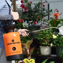 소독약 수동압축분무기 매장방역 수동식 고압분무기 미용분무기 간편한 공병 물뿌리개핸디형 물뿌리개 세탁, 1개, E딥방분무기5리터