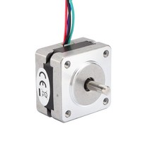 스텝모터 0.9deg-Nema 14 스테퍼 모터 5Ncm 0.5A 35x35x20mm 4 리드 스텝 CNC 3D 프린터 압출기 용, 한개옵션0