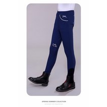 승마복 승마바지 실리콘 풀패치 말승마 초박형 바지 그립 실리카 젤 라이딩, 03 푸른 색_03 for 120MM height