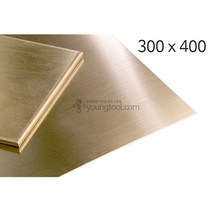 황동판 300x400mm 두께 1.0mm 동판 구리판 신주판, 단품