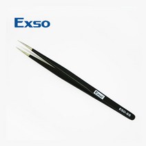 EXSO/엑소 핀셋 ESD-SS/납땜기/전기/전자/실납/용접/보급형, 단품