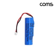 [TB423] Coms 3.7V 14500 Li-ion 충전지 리튬이온 배터리 800mAh AA 건전지 규격, 선택없음