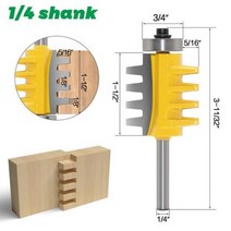 8mm6mm1/4 inc 레일 핑거 조인트 접착제 라우터 비트 목공 커터 전동 공구 목재