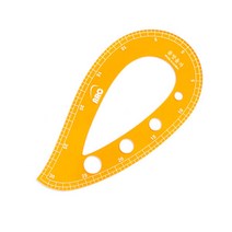 소잉홀릭 고급 물방울자 / 암홀자 곡선자 의류디자인 부자재 옷만들기, 고급 물방울자 07-134