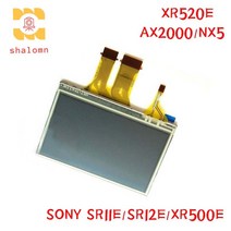 새로운 LCD 디스플레이 화면 소니 HDR-SR11E SR12E XR500E AX2000 NX5 캠코더, 한개옵션0