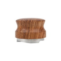 커피템퍼 탬퍼 템핑 58mm 51mm 커피 디스트리뷰터 장미 나무 5153 304 스테인레스 스틸 분배기 분말 망치 3펄프 기본 액세서리, 3각 경사, 53mm