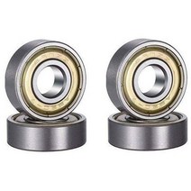 BESTU 미니츄어 베어링 MR63ZZ 미니 베어링 볼 베어링 양면 메탈 실드 ddl-630zz 6mm×3mm×2.5mm 깊은 홈 볼 베어링 베어링 4개들이 (MR63ZZ(632.5mm))