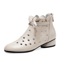 TANC 부드러운 메쉬 부츠 여름 플랫샌들 발 편한 샌들