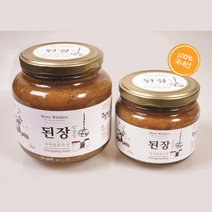 청정 땅끝 해남 3년숙성 명인 맛있는 전통 재래식 된장 국내산, 1kg