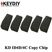 스마트 키 스파크 점화 플러그 10pcs 자동 KD 트랜스 폰더 칩 ID4C/4D ID46 KD-4D 4C 4D 46 48 복사 KEYDIY, 01 KD-4D