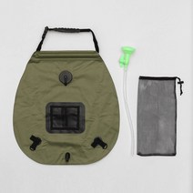 캠핑용 간이샤워기 20L 야외용 샤워기 간편한사용법