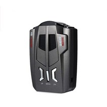 위치추적 자동차 레이더 감지기 밴드 음성 경고 안티 속도 신호 테스트 시스템, 01 Black