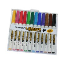 모나미 네임펜 12색SET, 단품
