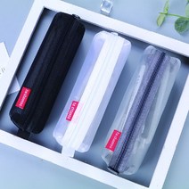 즐거운 쇼핑 되세요~국내 메쉬필통 파우치 안경케이스~오늘도 멋진하루, 메쉬펜슬파우치 그레이