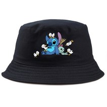 벙거지 버킷햇 벙거지모자 디즈니 스티치 lilo gorros brand cotton bucket hat child foldable panama