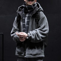 후드 남자 후리스 집업 단체복 포켓 간절기 퍼 베이직 뽀글이 리버시블 레트로 방풍