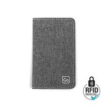 Go Travel RFID 2포켓 카드 지갑687 - 그레이