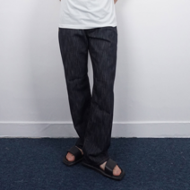 노멀쉐이크 남자와이드청바지 통넓은바지 논페이드 셀비지데님 생지데님 통바지