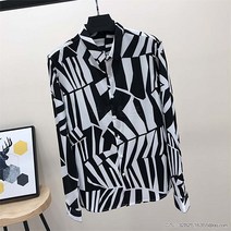Barnidi 남성 봄가을 남방셔츠 봄과 가을 부드러운 소재 얼음 실크 셔츠 긴팔