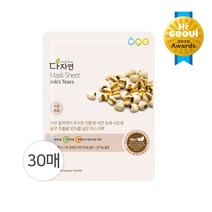 다자연 율무 마스크팩 30매, 단품, 단품