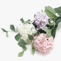 플러스리빙 수국 조화, 라벤더, 1개