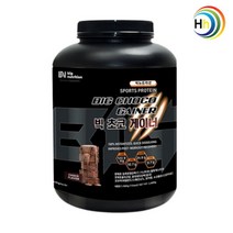 빅뉴트리션 단백질보충제 쉐이크 BCAA 프로틴 2kg, 빅초코게이너 3.8kg 1통