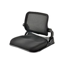 코디 좌식의자 책상의자 컴퓨터 등받이 틸팅 접이식, 블랙