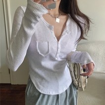 포플러앤씨 여성용 어반 슬림핏 티셔츠