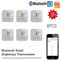 스마트 컨트롤러moeshouse zigbee 블루투스 밝기 온도계 센서 빛 온도 습도, 6 개 블루투스, 협력사