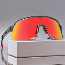 스타일호른 가빈 스포츠선글라스 낚시 등산 레져 운전 골프 자전거고글 G80, C10 투명그레이 레드미러