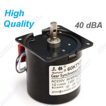 싱크로너스 모터 60KTYZ 14W 220V AC 동기 기어 모터 CWCCW 턴테이블 전기 스크린 그릴 BBQ 1.2rpm 2.5 5 8, 10 60 분당회전수