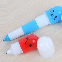 잘써지는 미니알약볼펜 부드러운필기펜 작은 가방 포켓용, 제품선택, 3단형